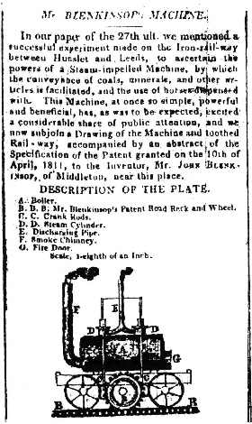 1812 newspaper extract
