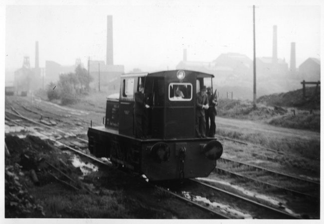 Fowler locomotive on test