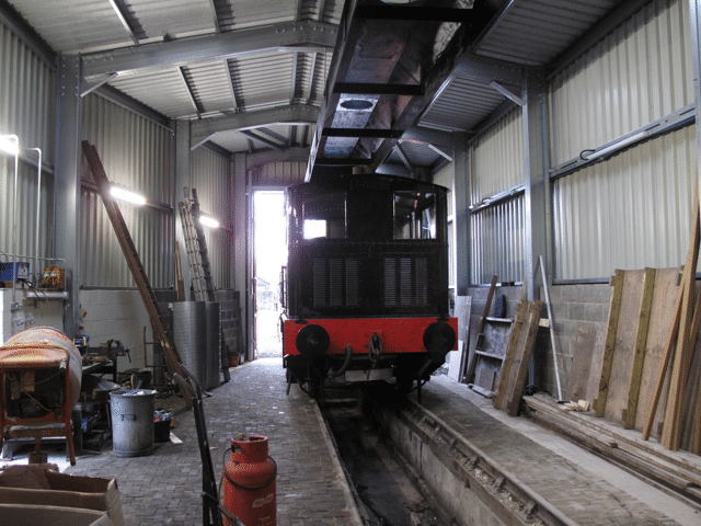 the Sentinel in the running shed
