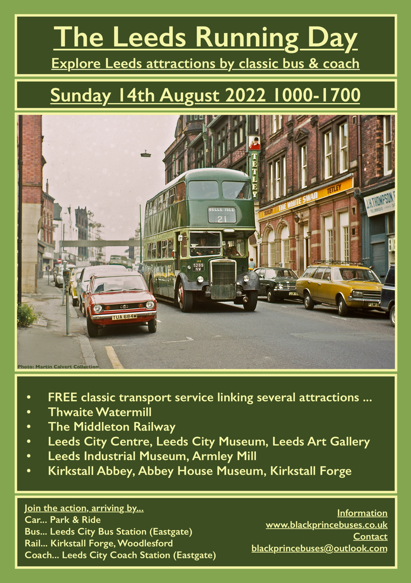 Bus Run Day Poster