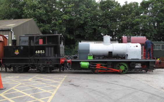 shunting back into the workshop