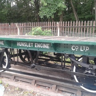 the finished lettering on the wagon