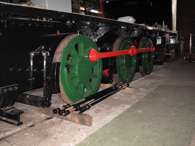 frames with brake gear fitted