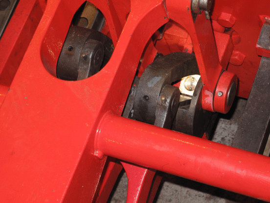 valve gear showing new die block