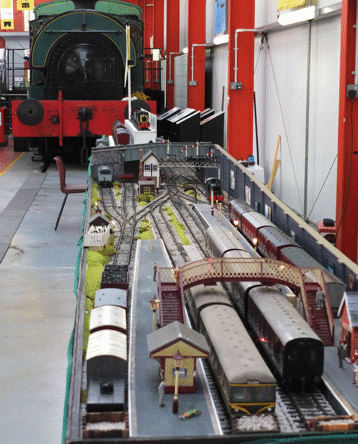 a model railway layout