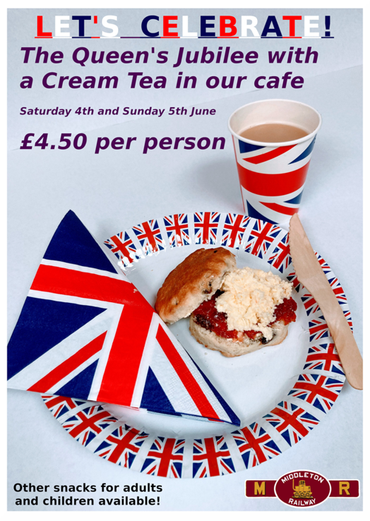 cream tea poster