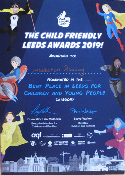 child-friendly award