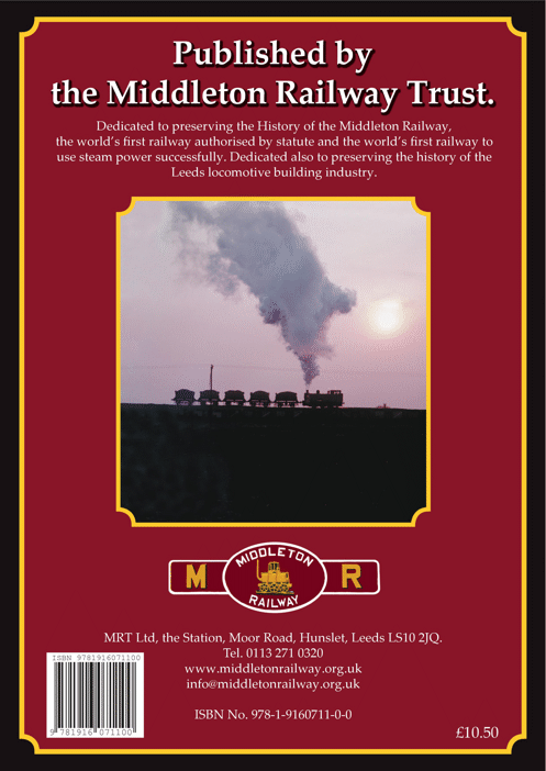 The back cover of Colliery Community Railway